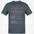 Master Degree's Holder Stats Classic Unisex T-Shirt - Charcoal - 3