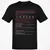 Master Degree's Holder Stats Classic Unisex T-Shirt - Black - 1
