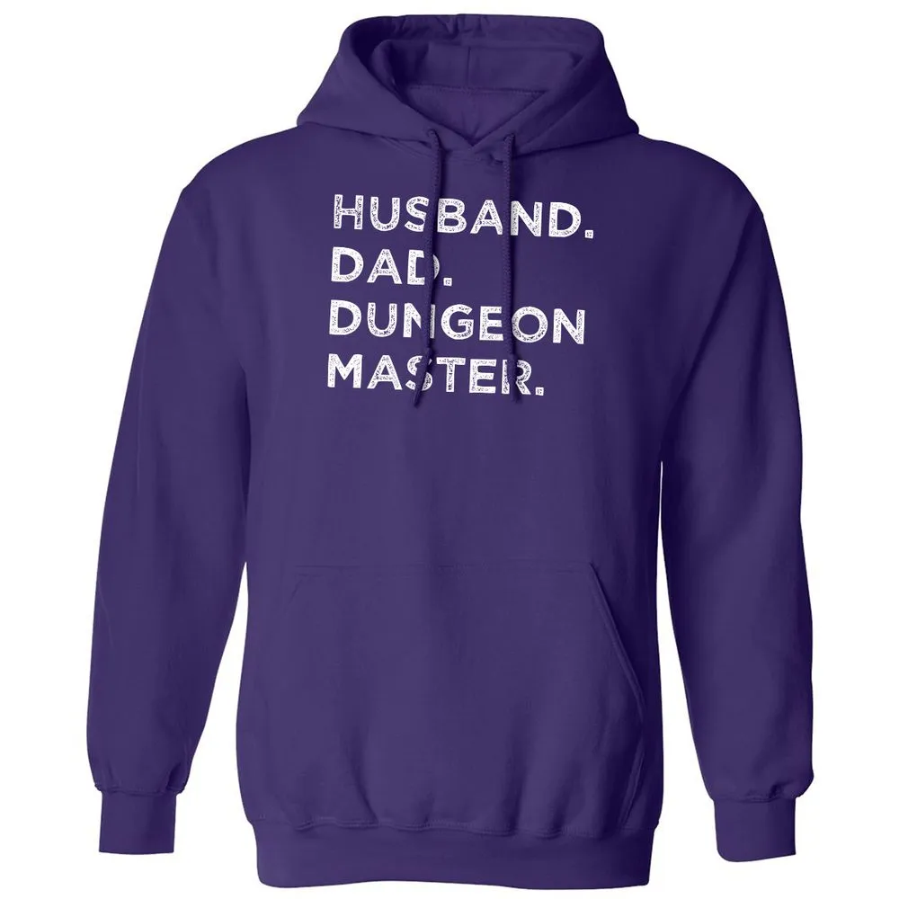 Husband Dad Dungeon Master Classic Unisex Hoodie - Purple - 6
