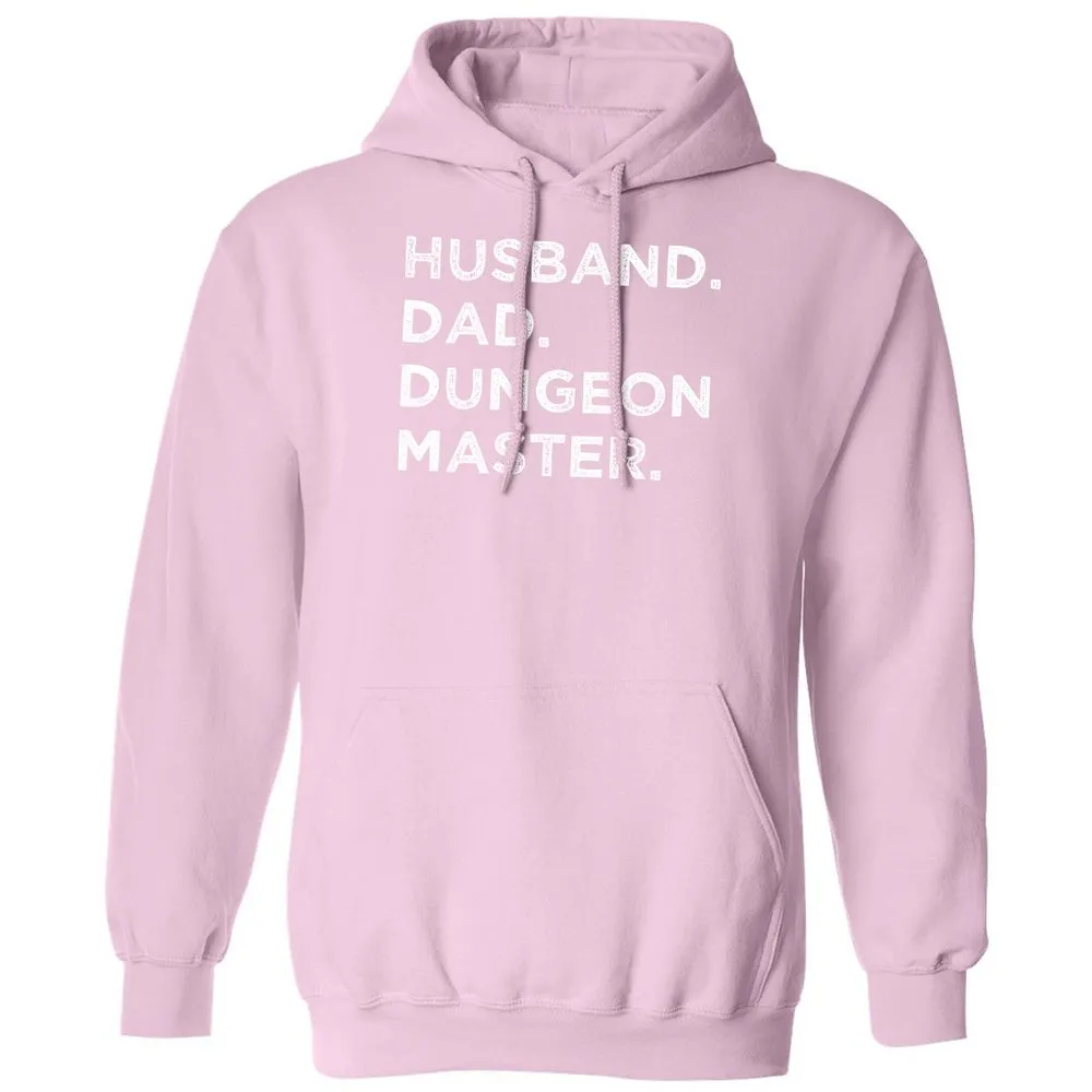 Husband Dad Dungeon Master Classic Unisex Hoodie - Light Pink - 3