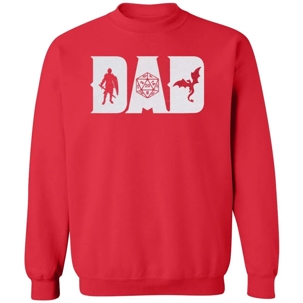 Dad Fathers Day Classic Unisex Sweatshirt - Red - 5
