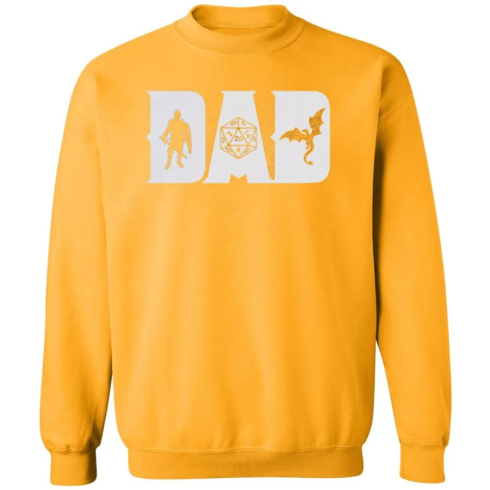 Dad Fathers Day Classic Unisex Sweatshirt - Gold - 11