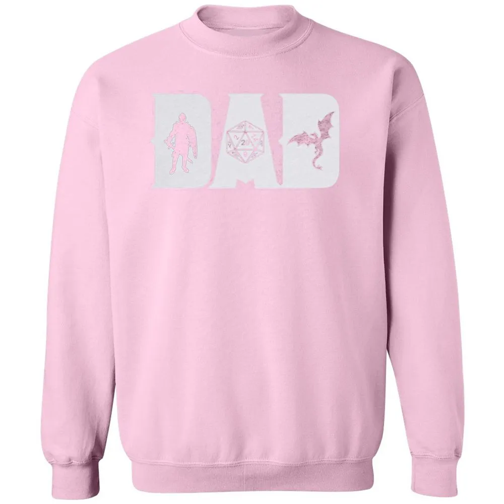 Dad Fathers Day Classic Unisex Sweatshirt - Light Pink - 3