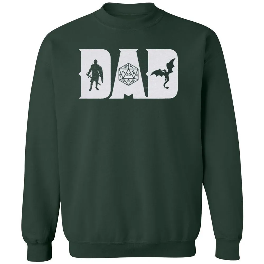 Dad Fathers Day Classic Unisex Sweatshirt - Forest Green - 4