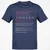 Melanin Queen Stats Classic Unisex T-Shirt - Navy - 7
