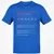 Melanin Queen Stats Classic Unisex T-Shirt - Royal - 11