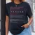 Melanin Queen Stats Classic Unisex T-Shirt - 2