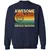 Awesome Dads Explore Dungeons Classic Unisex Sweatshirt - Navy - 2
