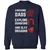 Awesome Dad Fathers Day Classic Unisex Sweatshirt - Navy - 2