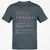 Chef Stats Classic Unisex T-Shirt - Charcoal - 3