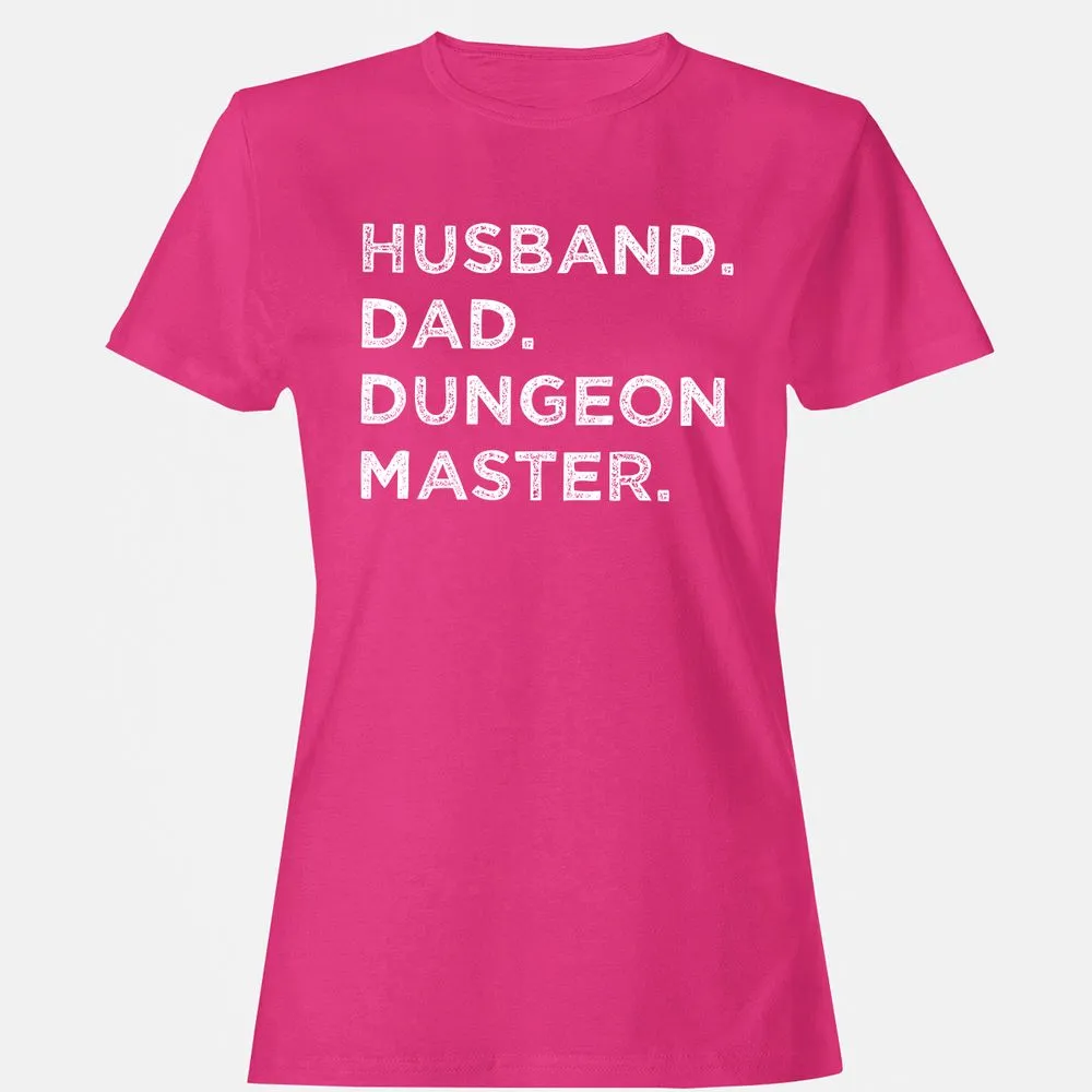 Husband Dad Dungeon Master Women's T-Shirt - Heliconia - 6