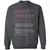 Backend Developer Stats Classic Unisex Sweatshirt - Charcoal - 7