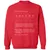 Backend Developer Stats Classic Unisex Sweatshirt - Red - 5