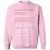 Backend Developer Stats Classic Unisex Sweatshirt - Light Pink - 3