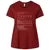 Accountant Stats Ladies Curvy Jersey - Cardinal - 10