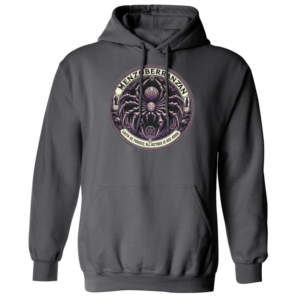 Menzoberranzan Lolth Be Praised Classic Unisex Hoodie - Charcoal - 7