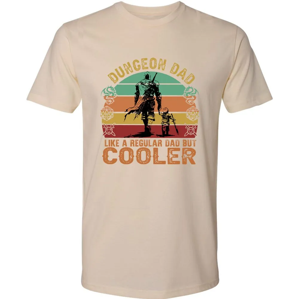 Dungeon Dad Like A Regular Dad Premium Unisex T-Shirt - Cream - 14