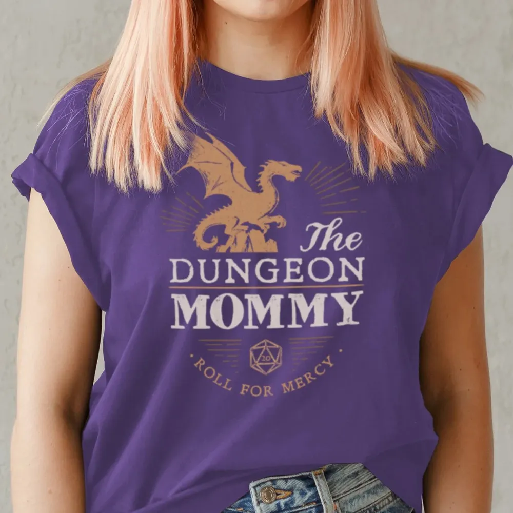 The Dungeon Mommy Roll For Mercy Classic Unisex T-Shirt - 3