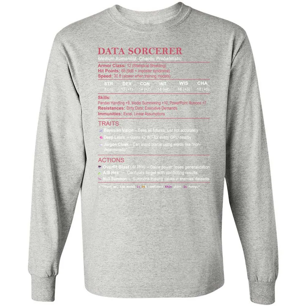Data Scientist Stats (Data Sorcerer) - Ash - 7