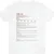 Mom Stats Block Classic Unisex T-Shirt - 3