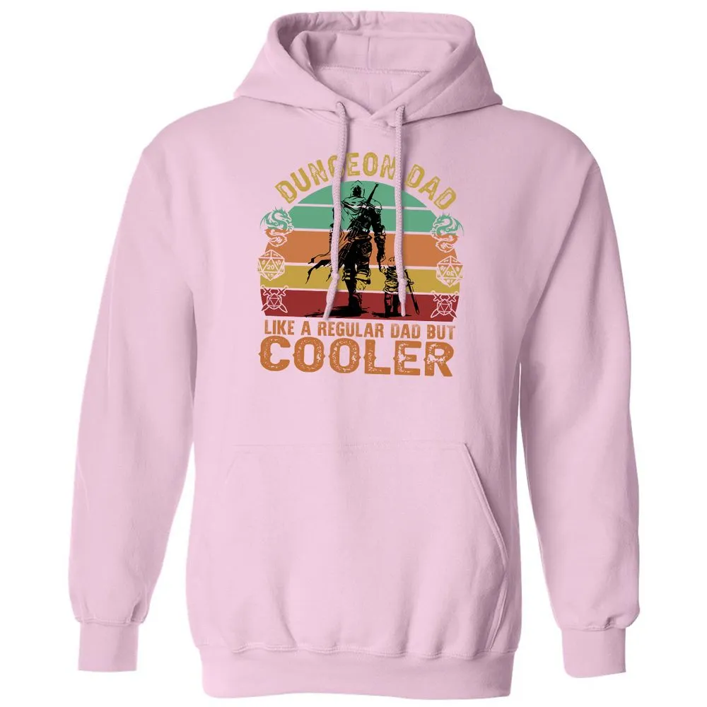 Dungeon Dad Like A Regular Dad Classic Unisex Hoodie - Light Pink - 3