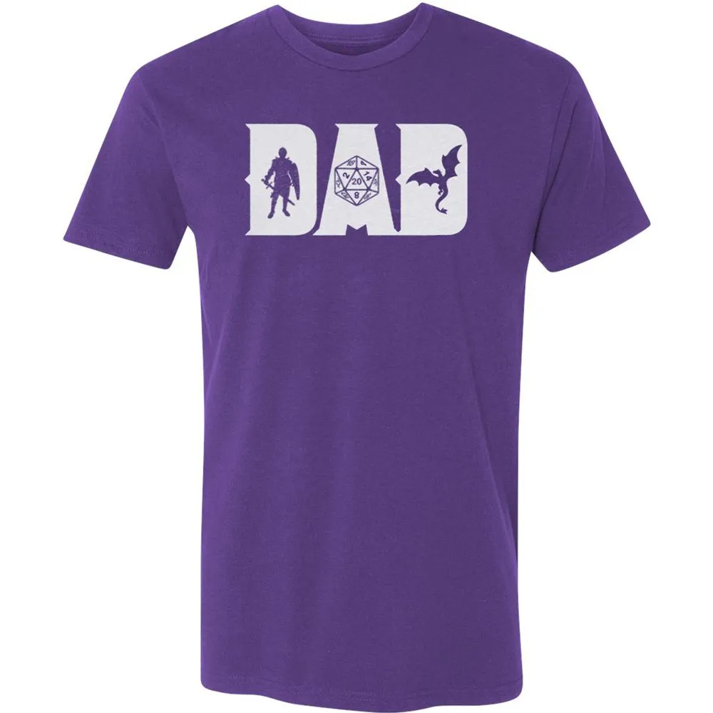 Dad Fathers Day Premium Unisex T-Shirt - Purple Rush - 7