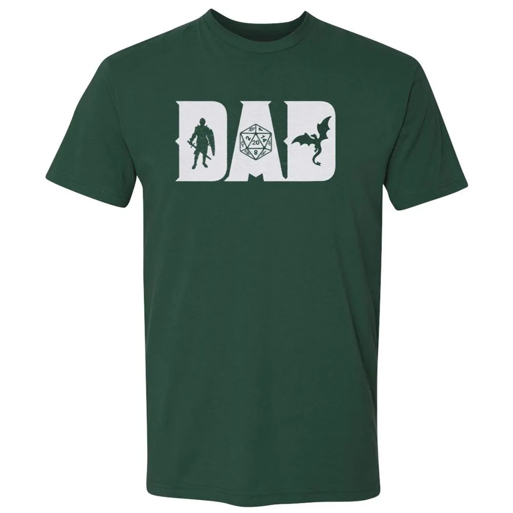 Dad Fathers Day Premium Unisex T-Shirt - Forest Green - 13