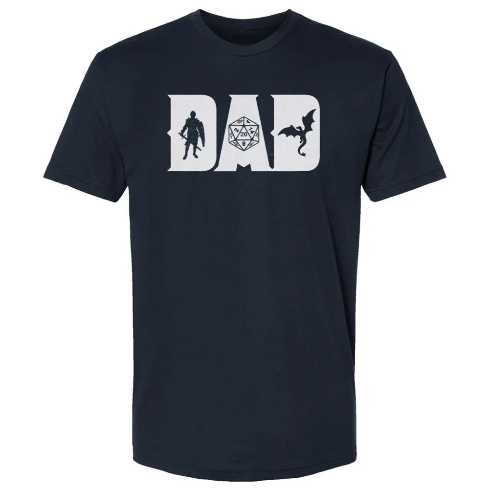 Dad Fathers Day Premium Unisex T-Shirt - Midnight Navy - 2