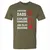 Awesome Dad Fathers Day Premium Unisex T-Shirt - Military Green - 5