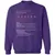 Accountant Stats Classic Unisex Sweatshirt - Purple - 6