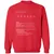 Accountant Stats Classic Unisex Sweatshirt - Red - 5