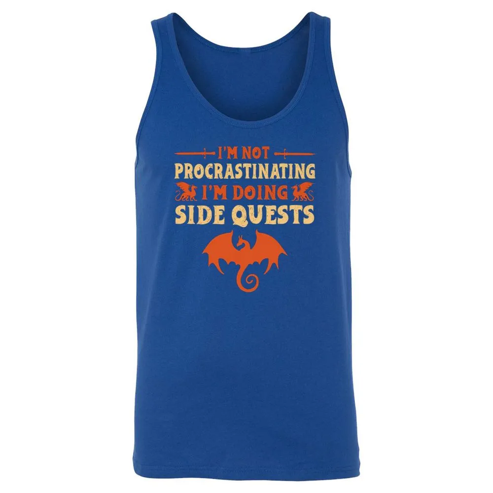 I'm Doing Side Quests Unisex Jersey Tank - True Royal - 13