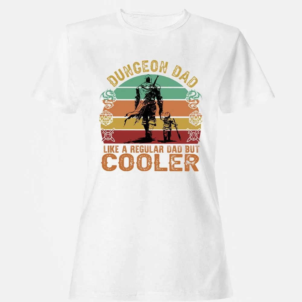 Dungeon Dad Like A Regular Dad Women's T-Shirt - White - 16