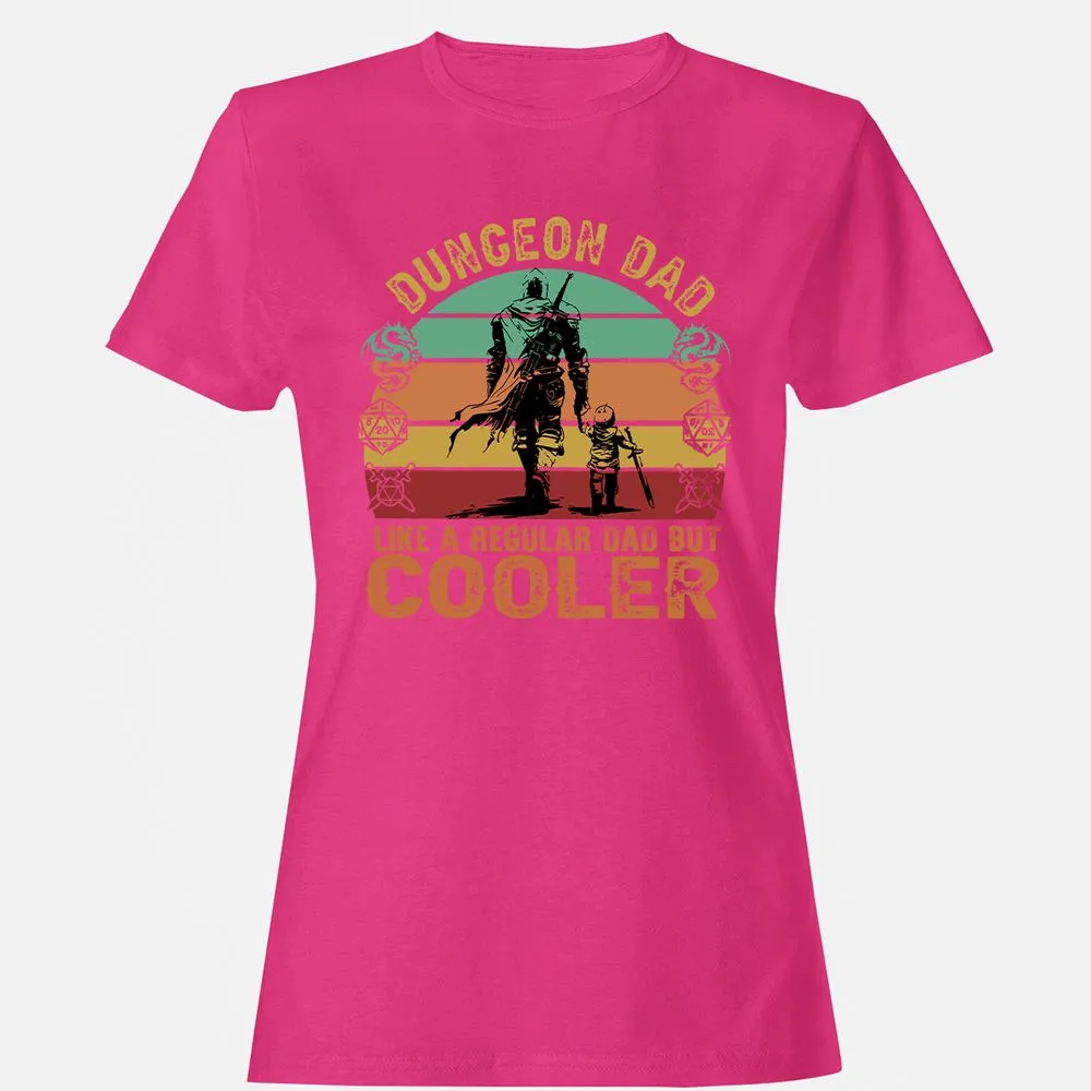 Dungeon Dad Like A Regular Dad Women's T-Shirt - Heliconia - 6