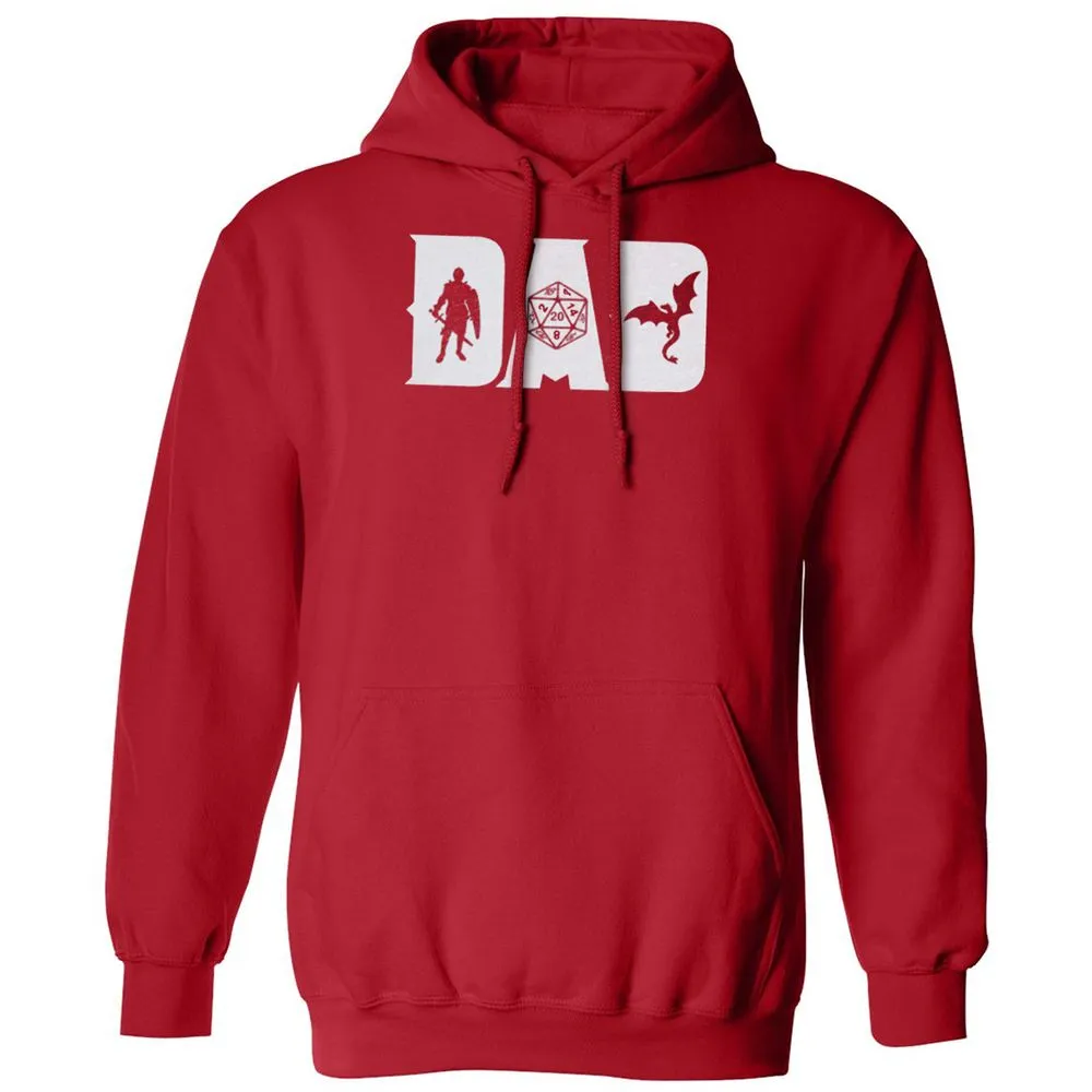 Dad Fathers Day Classic Unisex Hoodie - Red - 5