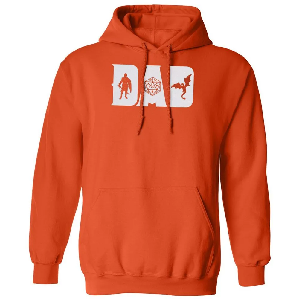 Dad Fathers Day Classic Unisex Hoodie - Orange - 10