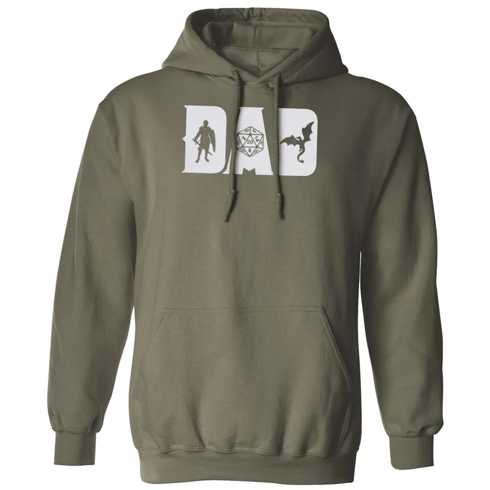 Dad Fathers Day Classic Unisex Hoodie - Military Green - 4