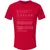 Backend Developer Stats Premium Unisex T-Shirt - Red - 6
