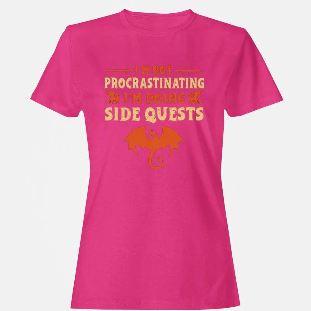 I'm Doing Side Quests Women's T-Shirt - Heliconia - 6