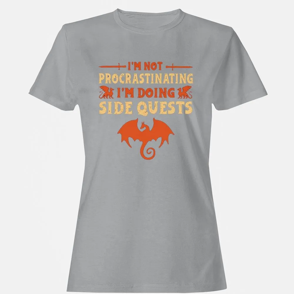 I'm Doing Side Quests Women's T-Shirt - Sport Grey - 15