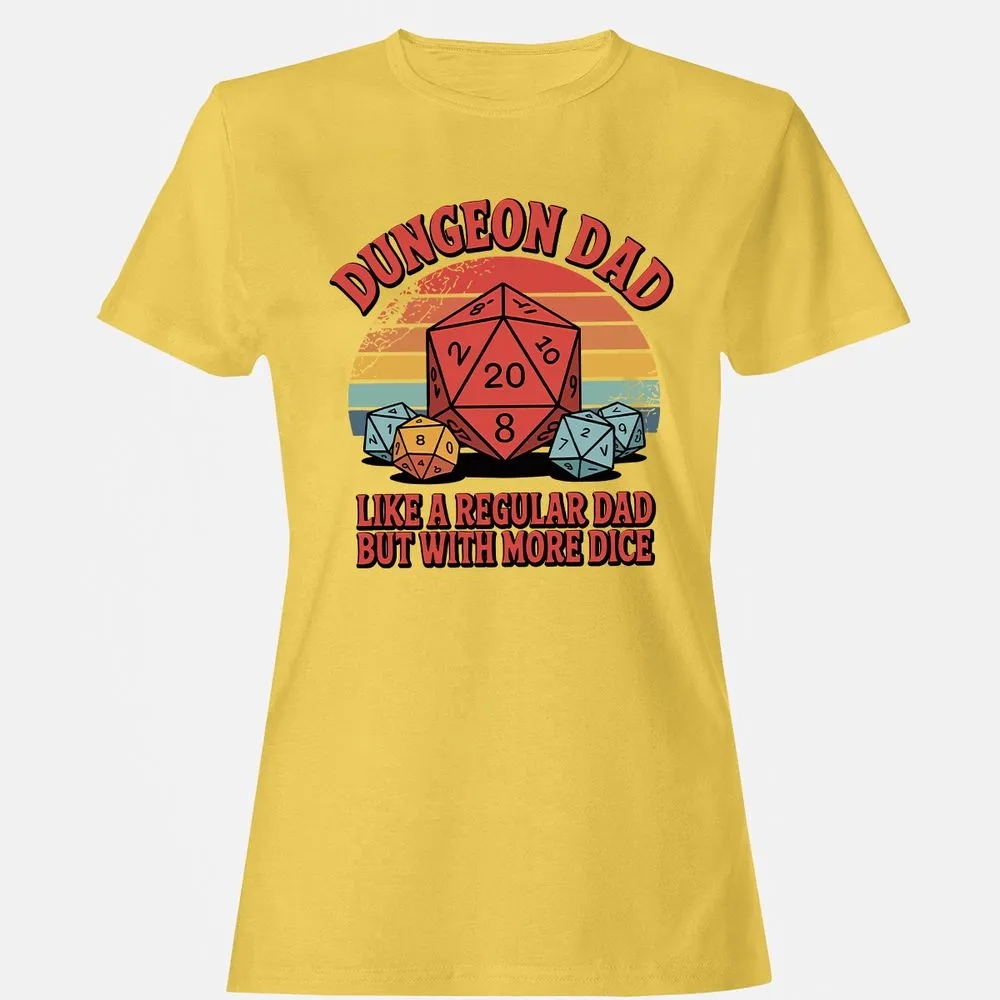 Dungeon Dad With More Dice Women's T-Shirt - Daisy - 4