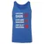 Awesome Dad Fathers Day Unisex Jersey Tank - True Royal Triblend - 12