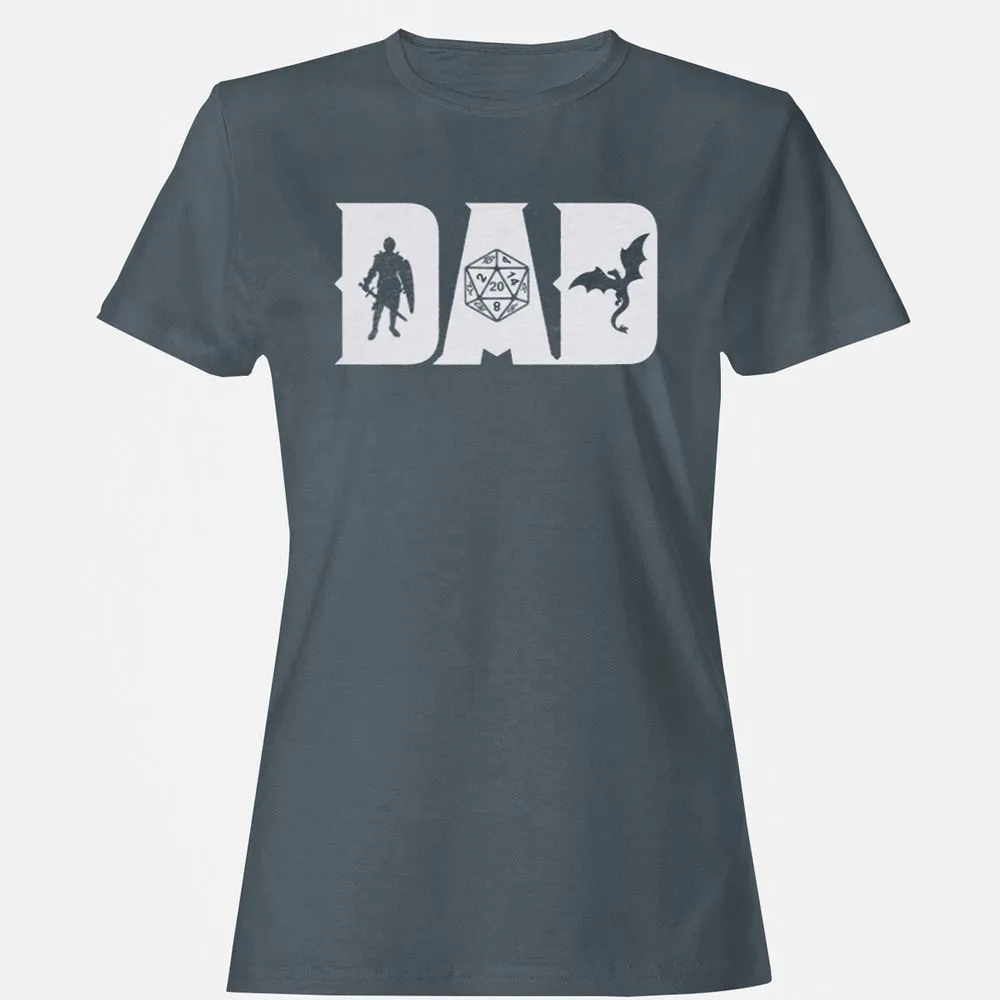 Dad Fathers Day Women's T-Shirt - Charcoal - 3