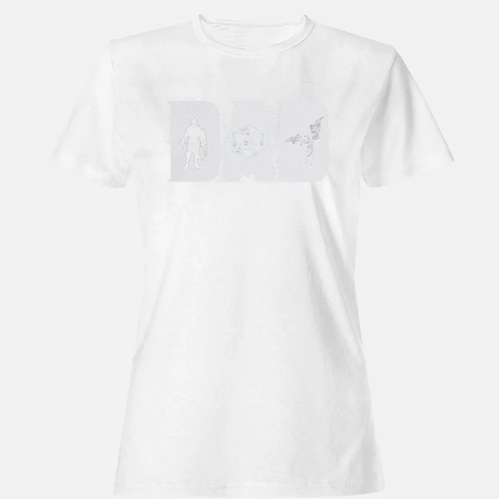 Dad Fathers Day Women's T-Shirt - White - 16