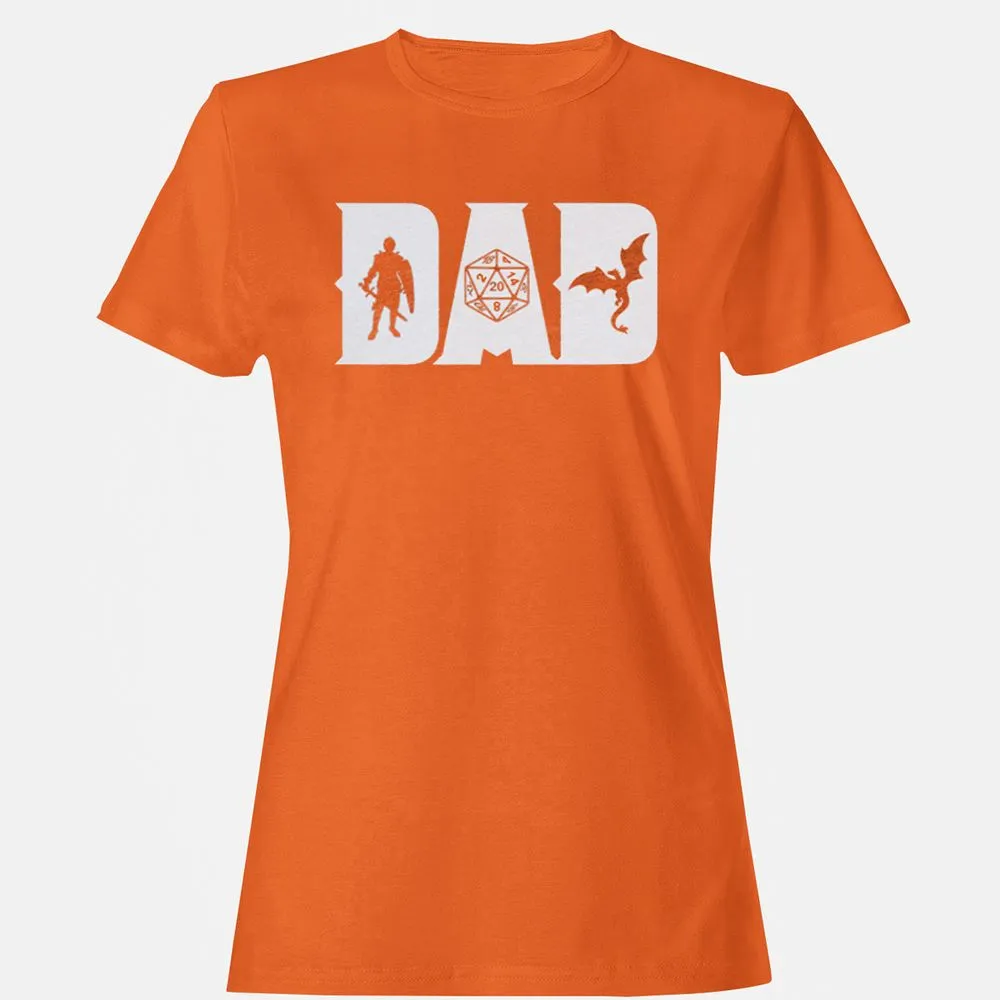 Dad Fathers Day Women's T-Shirt - Orange - 11