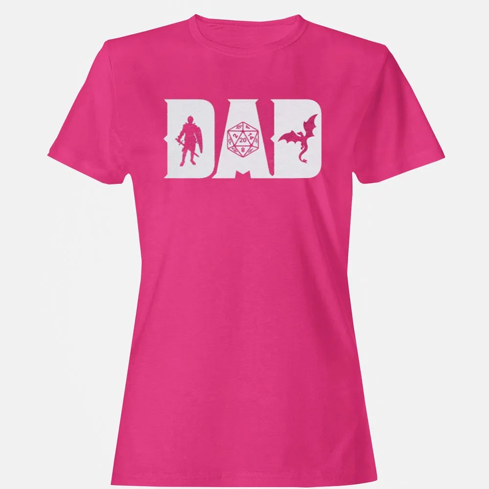 Dad Fathers Day Women's T-Shirt - Heliconia - 6