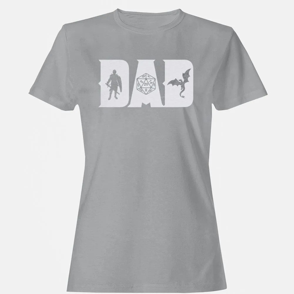 Dad Fathers Day Women's T-Shirt - Sport Grey - 15