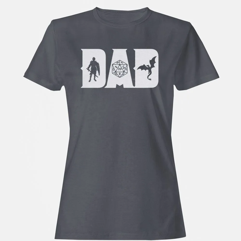 Dad Fathers Day Women's T-Shirt - Dark Heather - 5