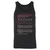 Backend Developer Stats Unisex Jersey Tank - Black - 1