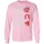Awesome Dad Fathers Day Long Sleeve T-Shirt - Light Pink - 3